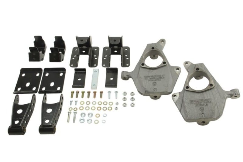 Belltech — Front And Rear Complete Kit W/O Shocks
LOWERING KIT W/O SHOCKS - 986