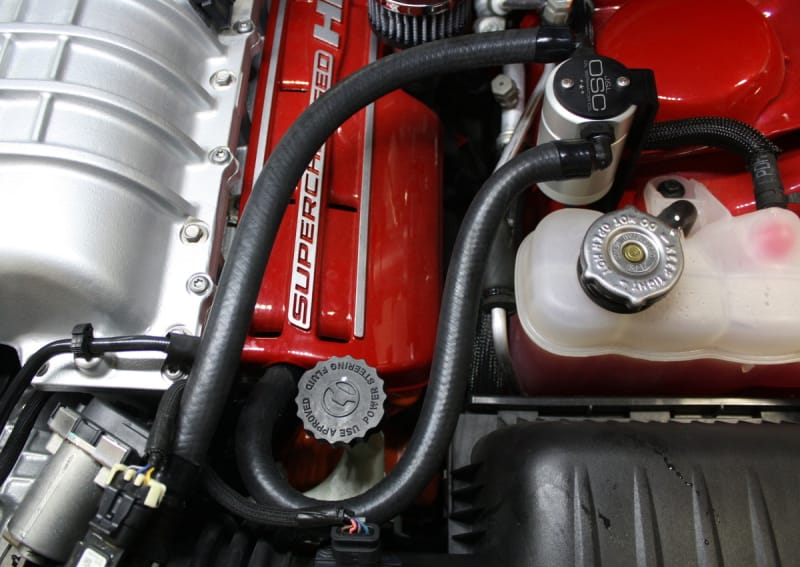 J&L — J&L Oil Separator 3.0 Driver Side, Clear Anodized (2015-2017 Dodge Charger Hellcat; 2015-2017 Dodge Challenger Hellcat)
Oil Separator 3.0 Driver Side