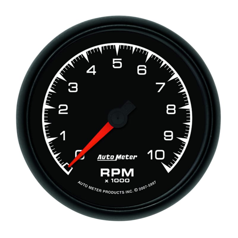 AutoMeter — GAUGE, TACHOMETER, 3 3/8", 10K RPM, IN-DASH, ES