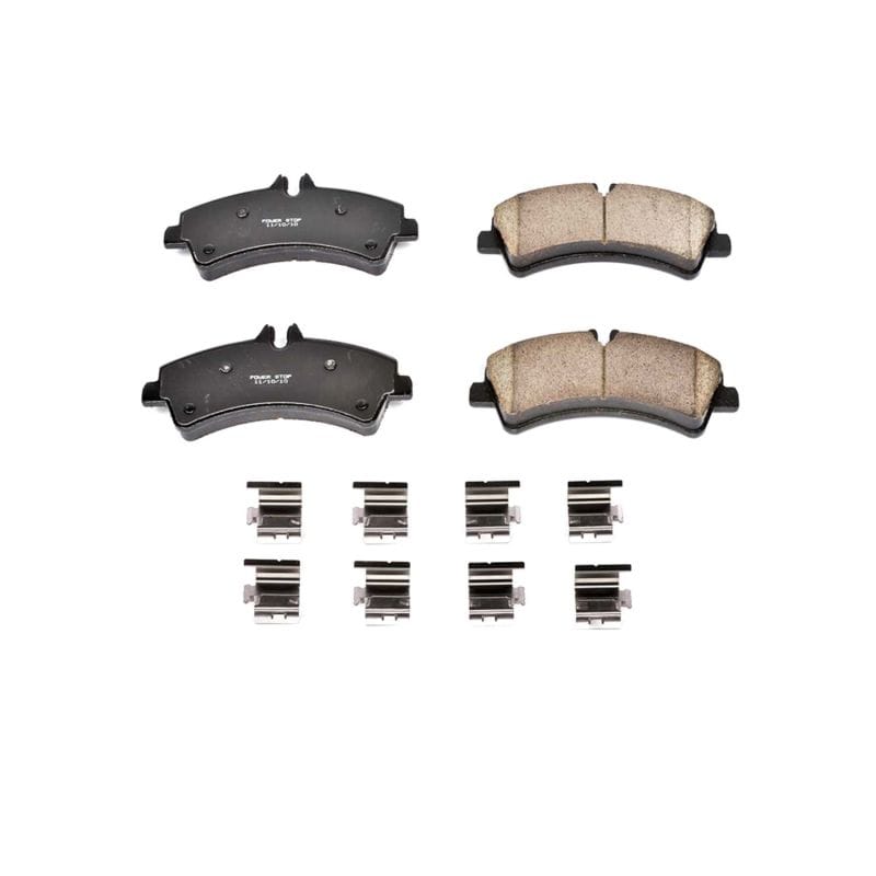 PowerStop — PowerStop - Z17 Low-Dust Ceramic Brake Pads with Hardware