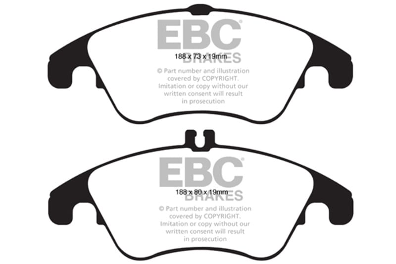 EBC — Redstuff Ceramic Low Dust Brake Pads