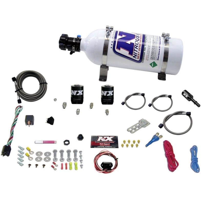 Nitrous Express — HEMI & SRT8 SINGLE NOZZLE FLY-BY-WIRE SYS (35-150HP) W/ 5LB BOTTLE
Nitrous Oxide Injection System Kit