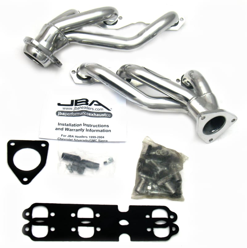 JBA — 03-13 GM Truck Cat4Ward® 4.3L  Silver Ctd