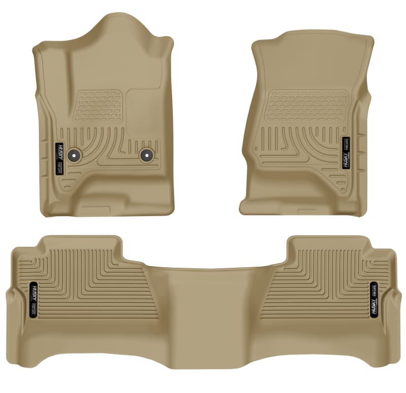 Husky Liners — Weatherbeater - Front & 2nd Seat Floor Liners (Footwell Coverage)
Weatherbeater-Front/2nd Seat Floor Liners (Footwell Coverage)