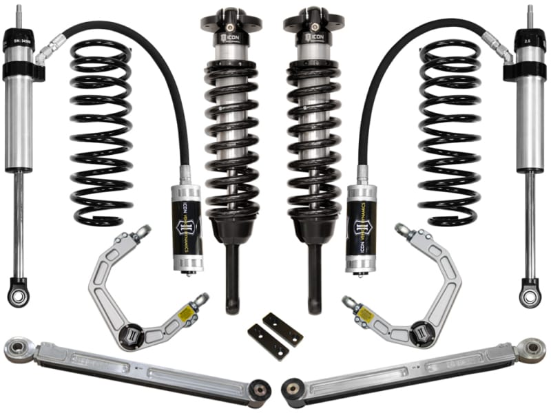 ICON — 10-UP FJ/10-UP 4RUNNER 0-3.5" STAGE 4 SUSPENSION SYSTEM W BILLET UCA
10-24 4RNR/10-14 FJ 0-3.5" STAGE 4 SUSPENSION SYSTEM W BILLET UCA