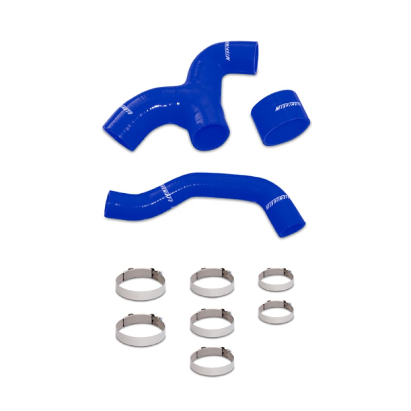 Mishimoto — Silicone Intercooler Hoses, Blue, fits Subaru Impreza WRX 2001-2005
Subaru Impreza WRX Silicone Intercooler Hoses