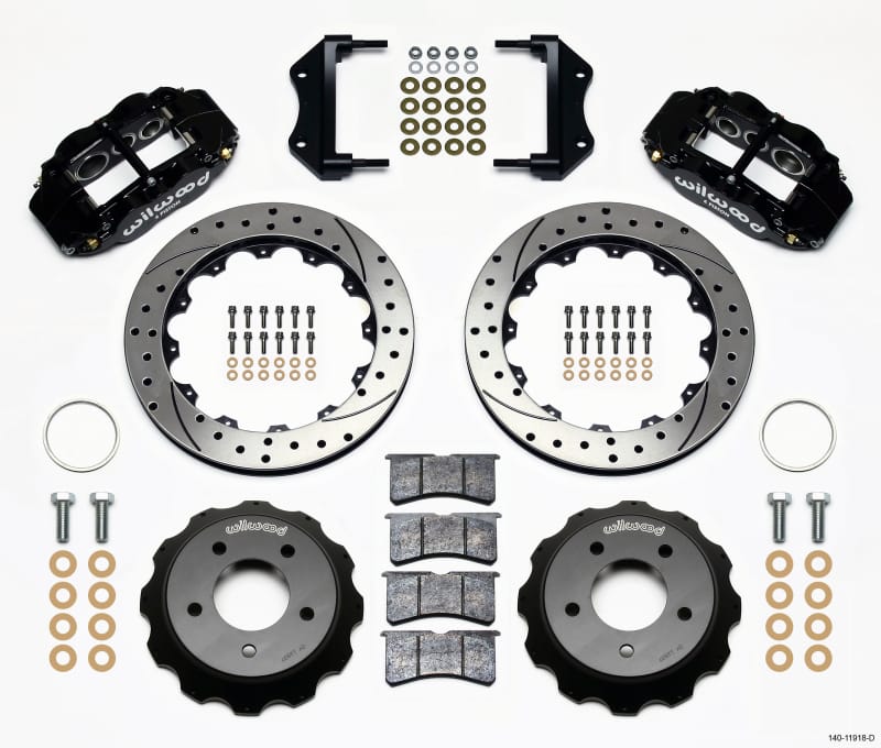 Wilwood — KIT,FRONT,VETTE,85-87,FNSL6R,12.88x1.10 DRILLED