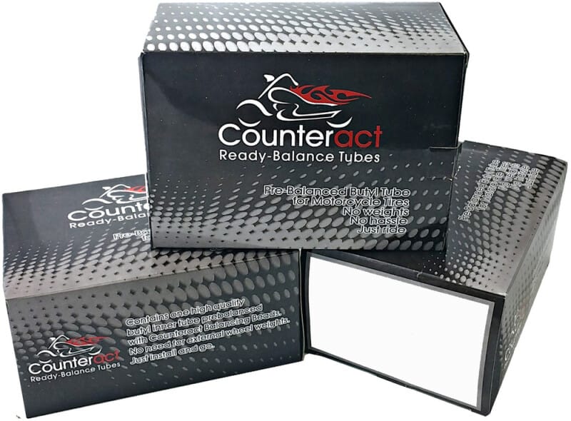Counteract — Counteract Pre-Balanced Motorcycle Inner Tube - 6.00/6.50-17 TR-6