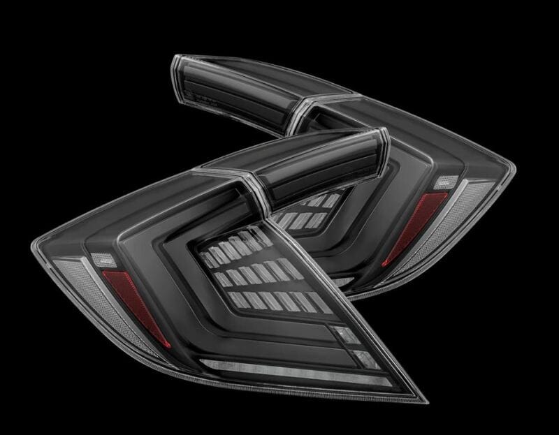 AlphaRex — Prismatic LED Taillights Black Red