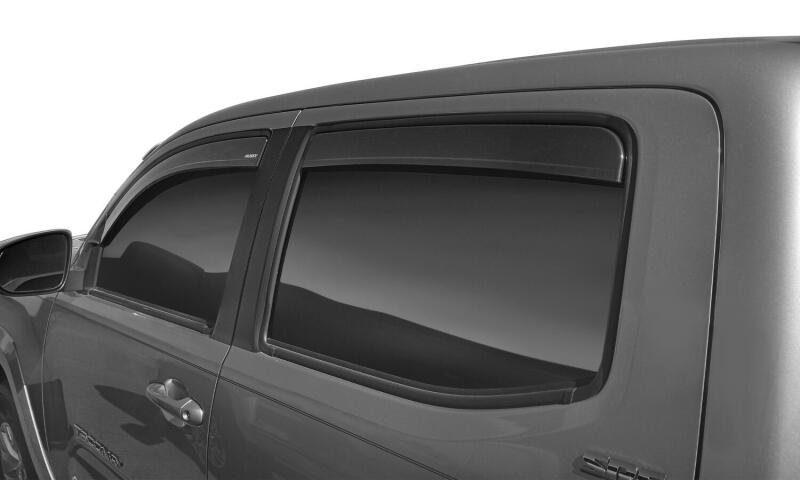 Husky Liners — Low Profile Ventvisor Deflector; Smoke; In-Channel Mount; 4 pc.