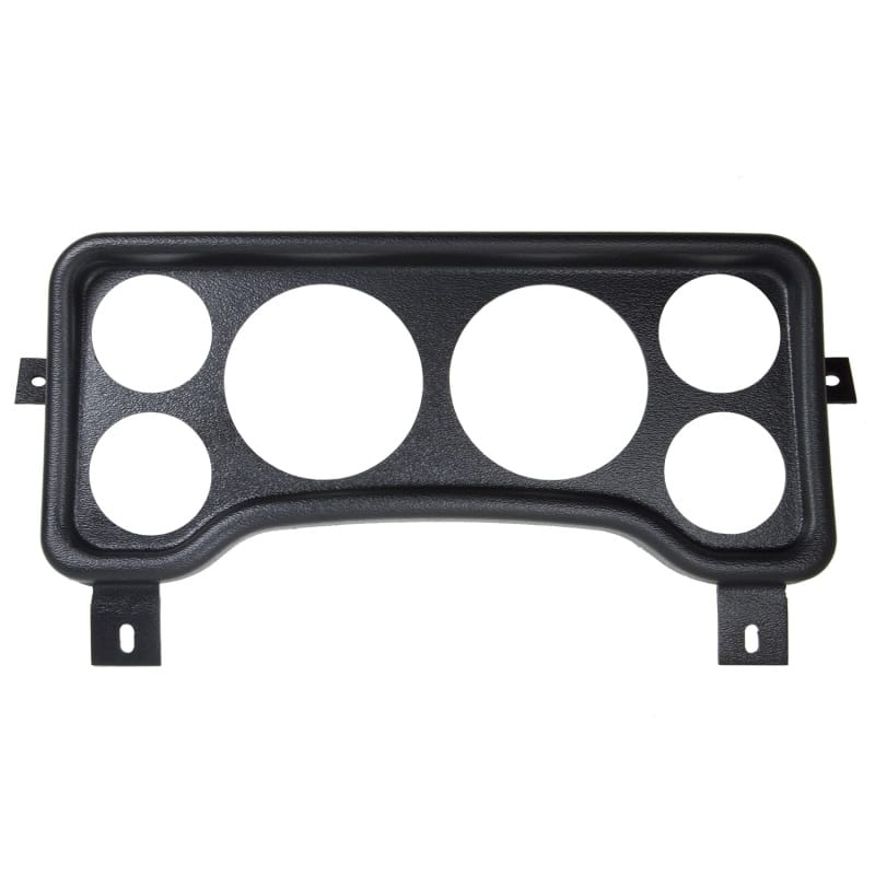 AutoMeter — GAUGE MOUNT, DIRECT FIT DASH PANEL, 6 GAUGE (3 3/8" X2, 2 1/16" X4), JEEP TJ/XJ
