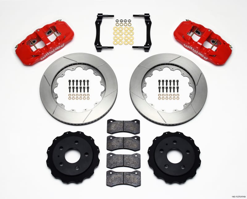 Wilwood — Wilwood AERO4 Rear Kit 14.25in Red 2010-2015 Camaro
BRAKE KIT
