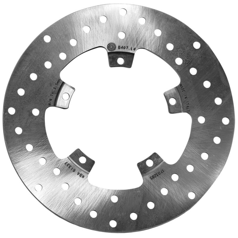 Brembo OE Powersports — Brembo OE 12-15 Piaggio Vespa Fly 2T 50cc 220x4mm Brake Disc - Front Fixed