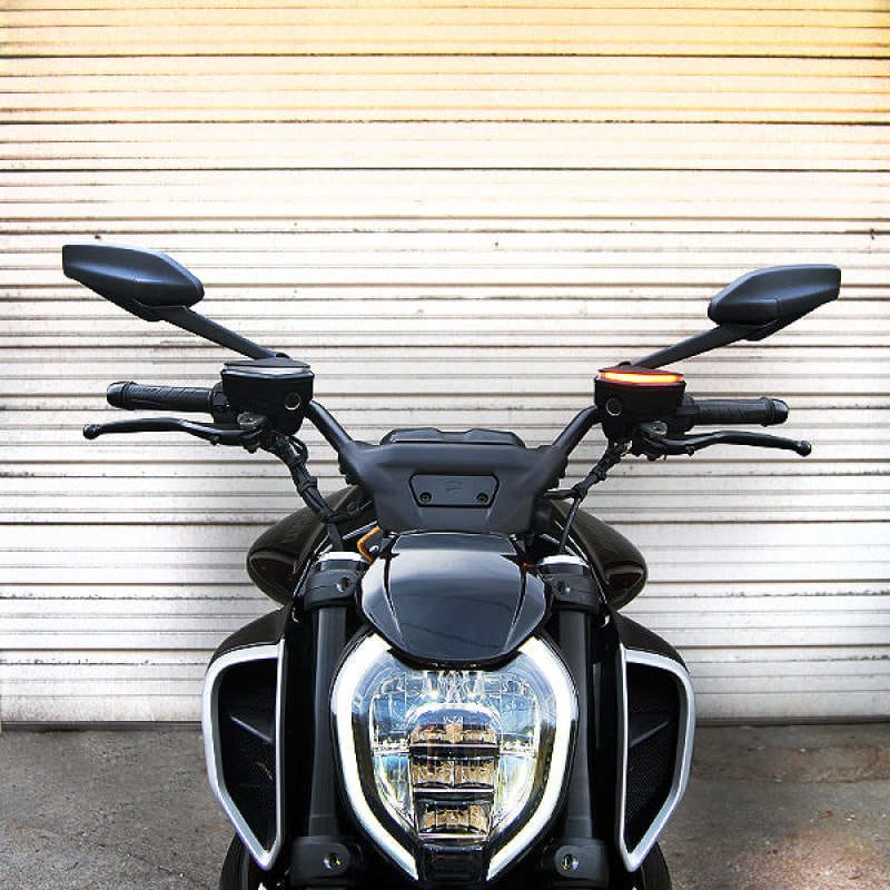 New Rage Cycles — New Rage Cycles 23+ Ducati Diavel V4 Front Turn Signals