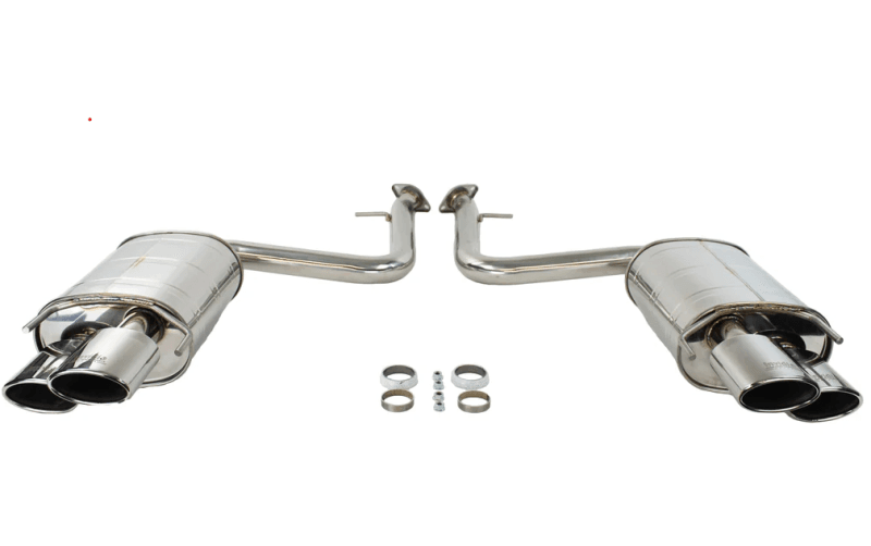 Invidia — Invidia 15+ Lexus RC350/200T Stainless Steel Quad Rolled Tip Axle-Back Exhaust