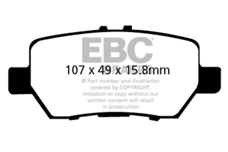 EBC — Ultimax OEM Replacement Brake Pads