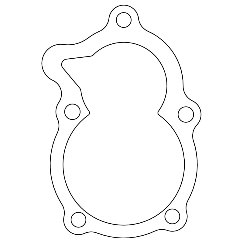 Cometic Gasket — Ford 59A Flathead V8 Oil Pump Drive Cover Gasket