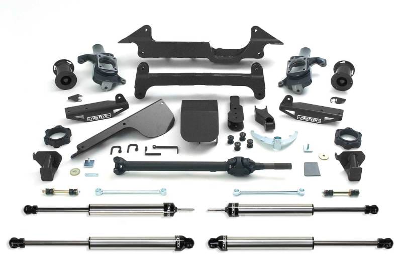 Fabtech — 6" PERF SYS W/DLSS SHKS 03-05 HUMMER H2 SUV/SUT 4WD W/RR AIR BAGS
Performance Lift System w/Shocks