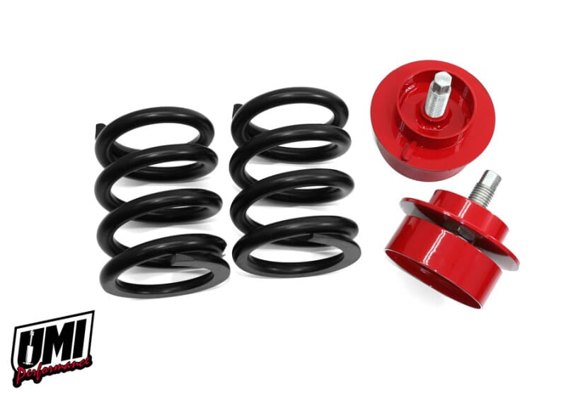 UMI Performance — 2065-3 - 1982-1992 GM F-Body Front Weight Jack System, 1050lb, Race