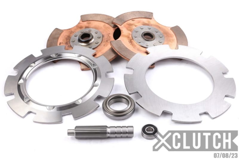 XCLUTCH — Clutch Kit Service Pack; 8" Twin Solid Ceramic Clutch Discs