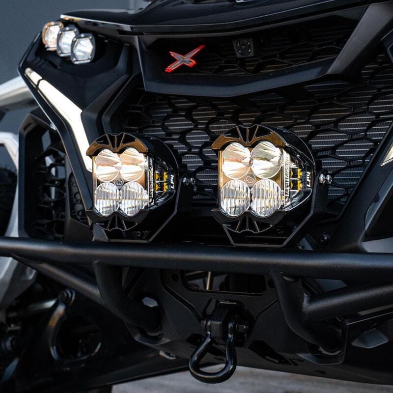 Baja Designs — Baja Designs 2024+ Can-Am Maverick R LP4 Pre-Runner Bumper Kit - Clear