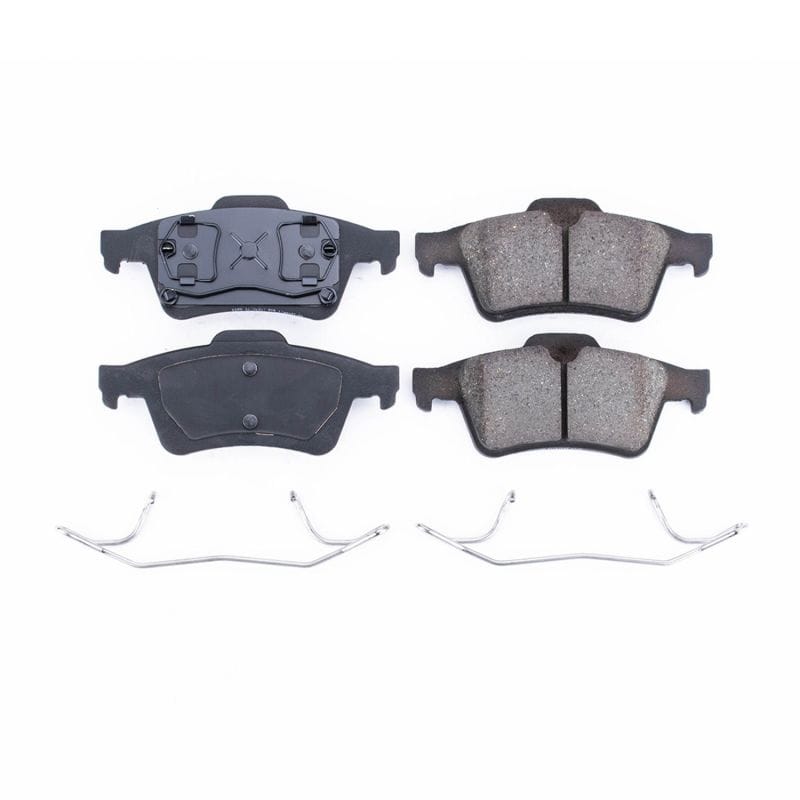 PowerStop — PowerStop - Z17 Low-Dust Ceramic Brake Pads with Hardware