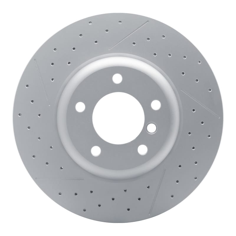 DFC — DFC Hi-Carbon Alloy Rotor - Drilled and Slotted - Aluminum Hat