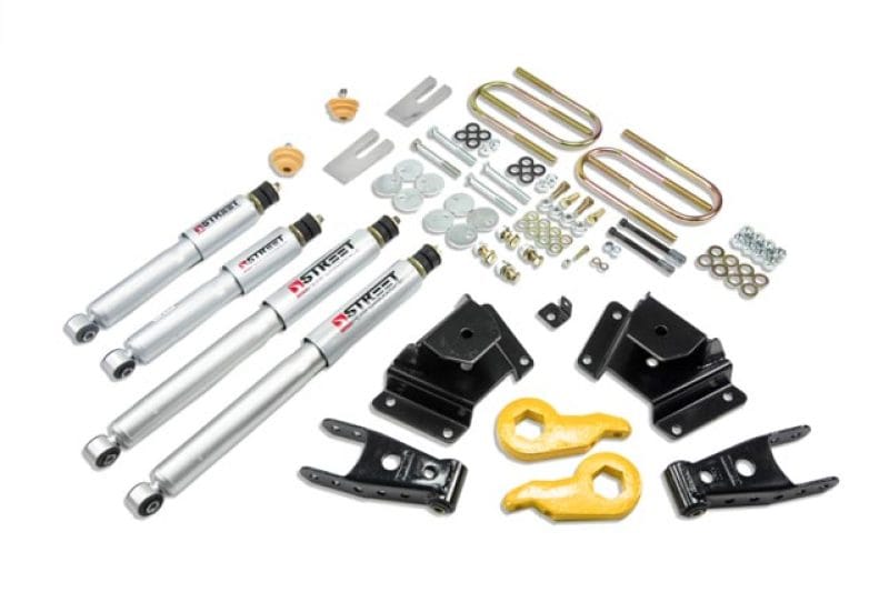 Belltech — Front And Rear Complete Kit W/ Street Performance Shocks
LOWERING KIT W/ STREET PERFORMANCE SHOCKS - 938SP