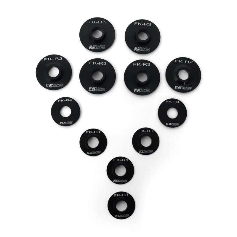 BLOX Racing — BLOX Racing 16-21 FK Civic - Rear - 12 Pieces Subframe Hard Collar Kit