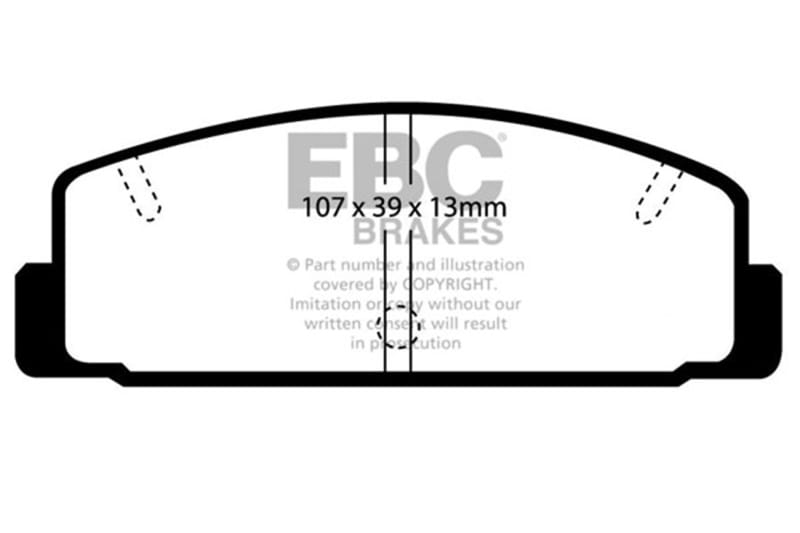 EBC — Yellowstuff Street And Track Brake Pads