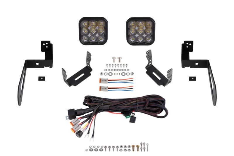 Diode Dynamics — Pod light featuring advanced TIR optics for high efficiency and focus.