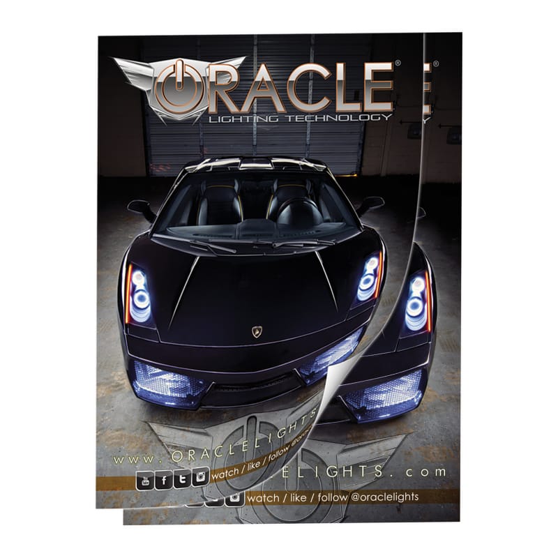 ORACLE Lighting — Lamborghini Poster 19 in. x 27 in.