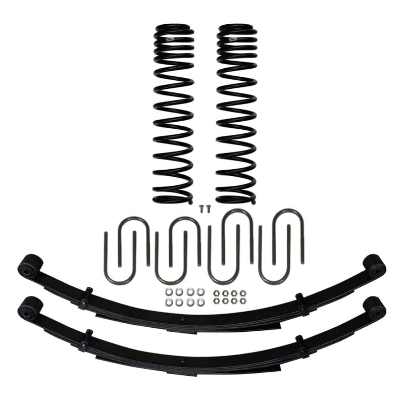 Skyjacker — 3 in. Component Box With Front Dual Rate LT Coil Springs and Rear U-bolts.