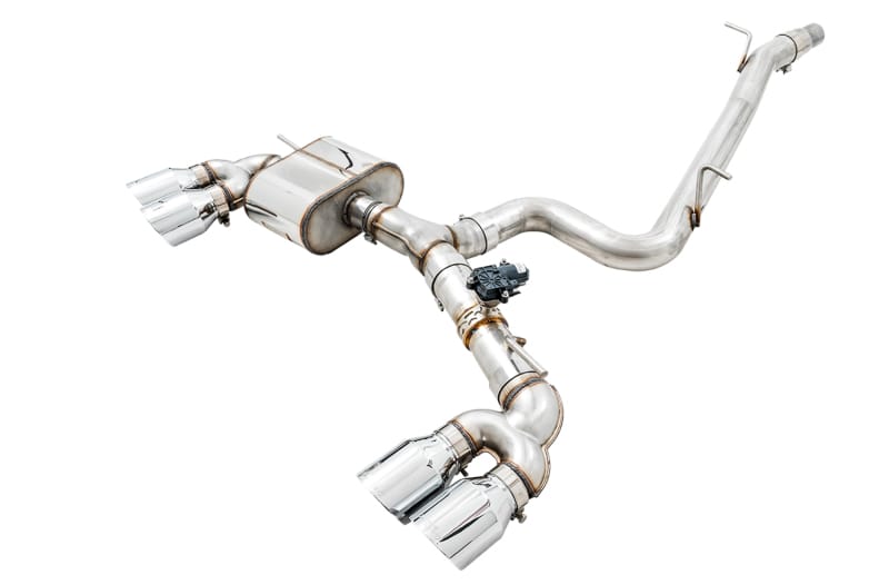 AWE Tuning — AWE SwitchPath™ Exhaust for MK7 Golf R - Chrome Tips, 102mm
