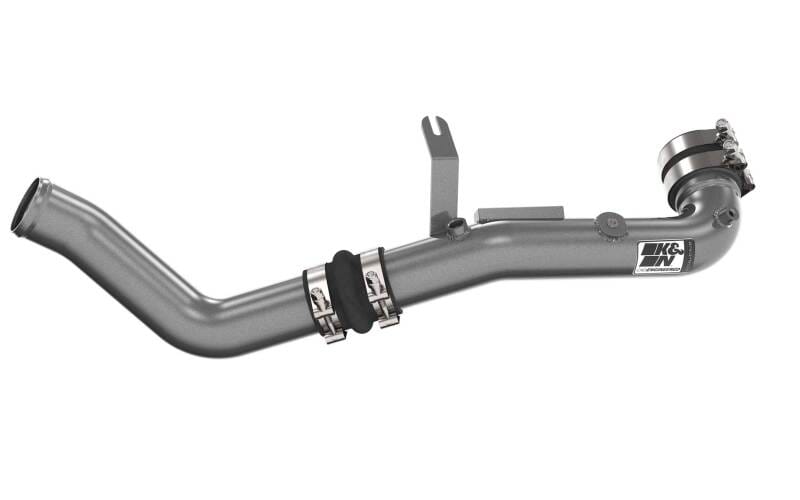 K&N Engineering — K&N 22-24 Honda Civic 1.5L L4 Aluminum Charge Pipe Kit - Gunmetal Gray