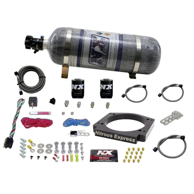 Nitrous Express — 112mm Adapter Plate System /12Lb Bottle
Nitrous Oxide Injection System Kit