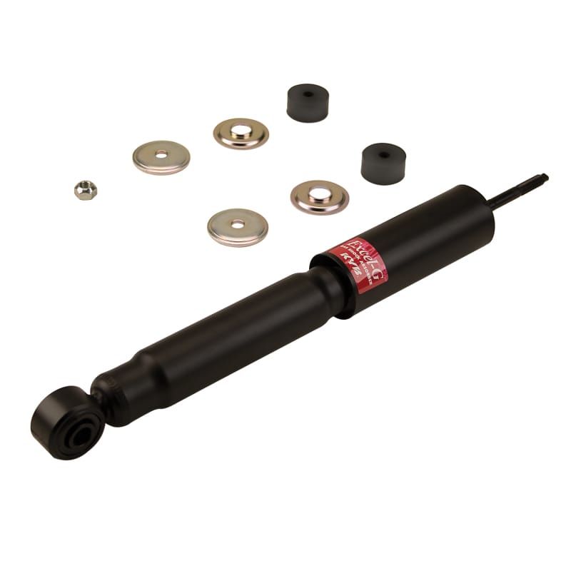 KYB — Ride Comfort may be important, but restoring a vehicles Ride Control, stability, stopping, lane change responsiveness and handling is critical. KYB Excel-G Shocks and Struts are designed for the most important performance purpose: Restoring the vehicles original capabilities. KYB is a world leading supplier of shocks and struts to new vehicle manufacturers and the Excel-G is made on the very same KYB OE assembly lines, uses the same OE quality components and is calibrated to restore original, de
Gas Shock
