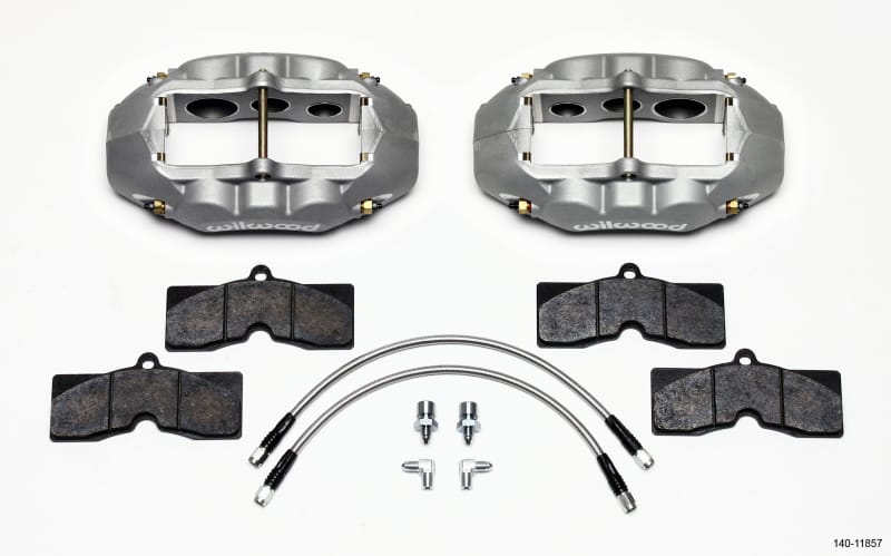 Wilwood — KIT,FRONT,VETTE,65-82,D8-6,CALIPERS,PAD LINE,ANO,W/LINES