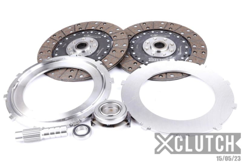 XCLUTCH — Clutch Kit Service Pack; 9" Twin Solid Organic Clutch Discs