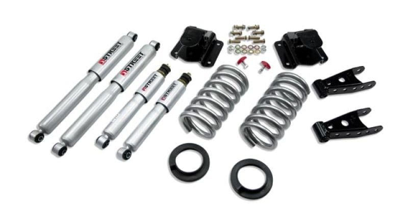 Belltech — Front And Rear Complete Kit W/ Street Performance Shocks
LOWERING KIT W/ STREET PERFORMANCE SHOCKS - 814SP