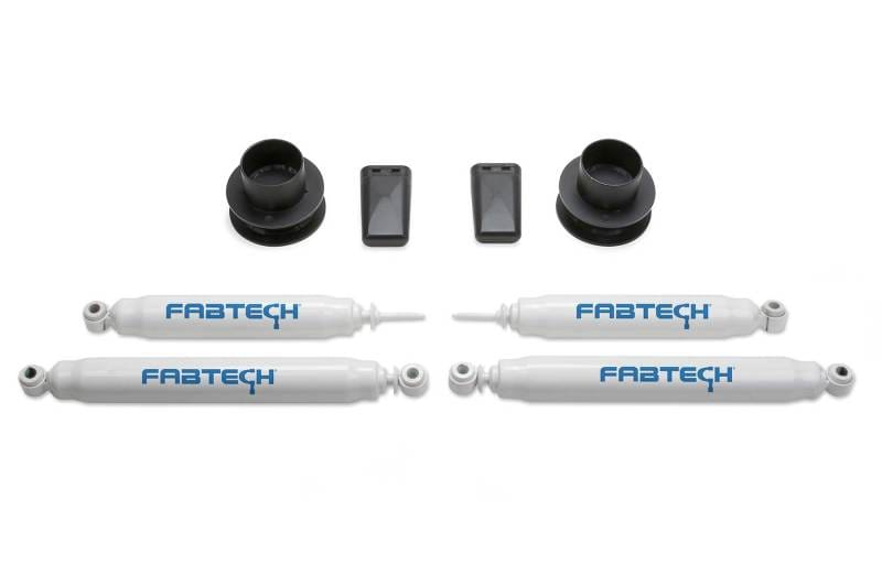 Fabtech — 2.5" COIL SPCR KIT W/PERF SHKS 2013-18 RAM 3500 4WD W/FACTORY RADIUS ARMS
Coil Spacer System