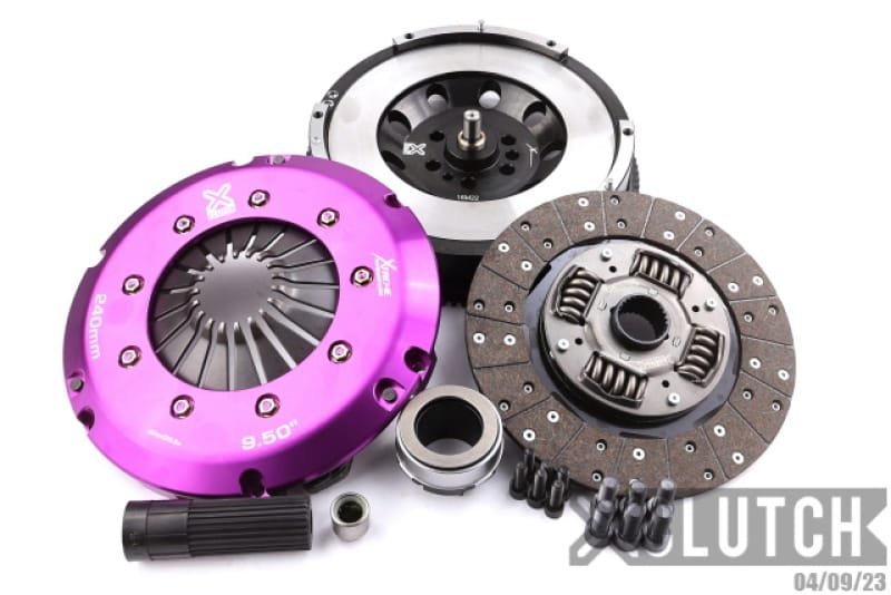 XCLUTCH — Clutch Kit Inc Flywheel: Stage 1  Single Sprung Organic Clutch Disc