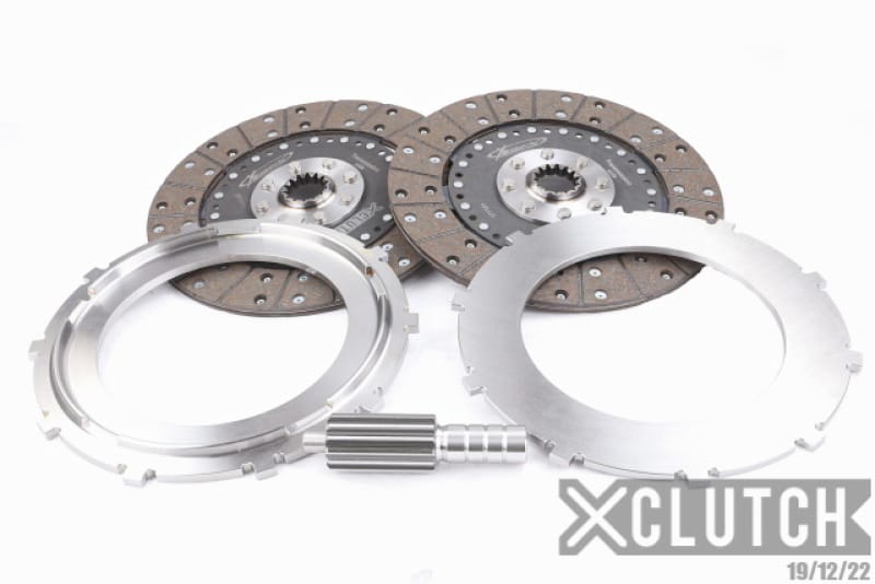 XCLUTCH — Clutch Kit Service Pack; 9" Twin Solid Organic Clutch Discs