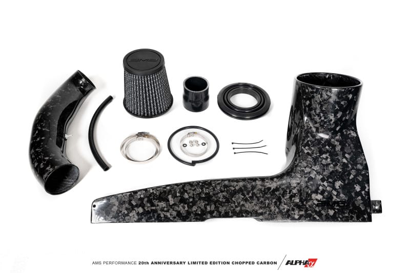 AMS — AMS Performance MK7 Golf R Chopped Carbon Fiber Intake (Forged Carbon)