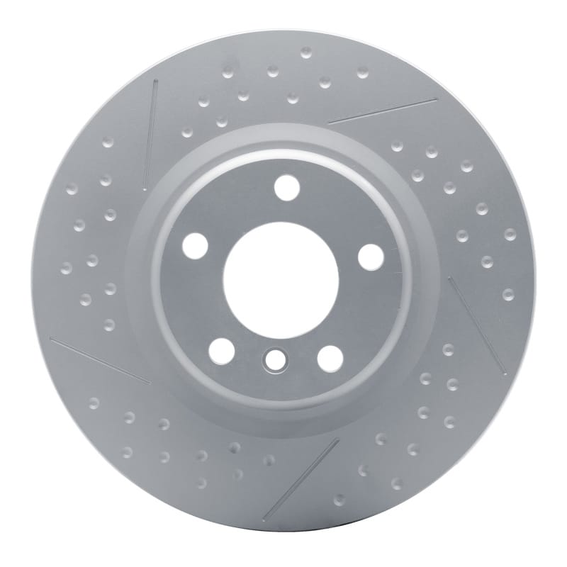 DFC — DFC Hi-Carbon Alloy Rotor - Dimpled and Slotted - Aluminum Hat