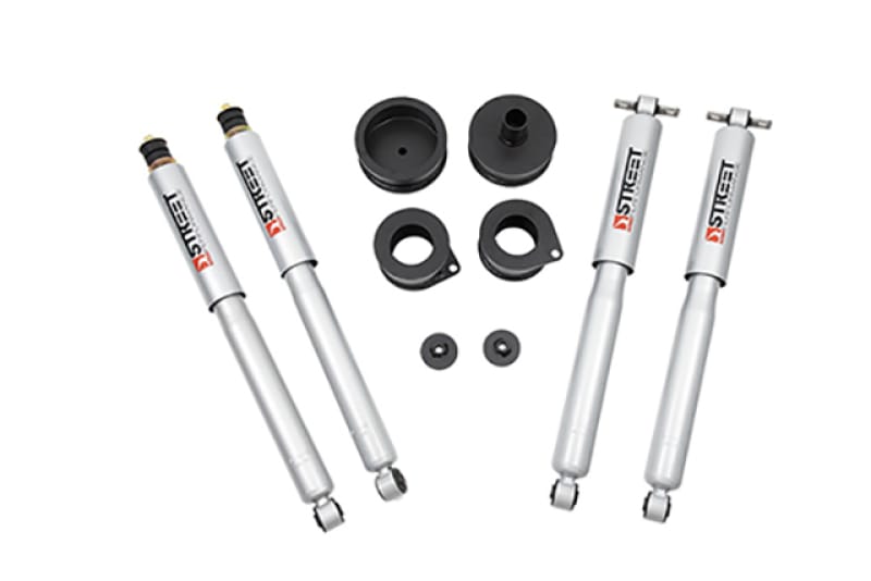 Belltech — 2.5 INCH LEVELING KIT | COIL SPRING SPACERS W/ TRAIL PERFORMANCE SHOCKS - 1033SP
2.5" Coil Spring Spacers Inc. Front and Rear Trail Performance Shocks