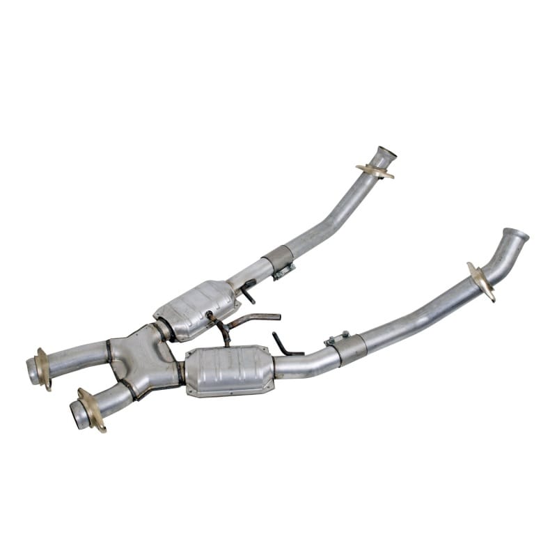 BBK — 1986-1993 MUSTANG 5.0 2.5 FULL X PIPE W/CONVERTERS
High-Flow Full X-Pipe Assembly