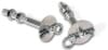 Moroso — Moroso Hood Pin Set - 3/8in - Aluminum - 2 Pack
