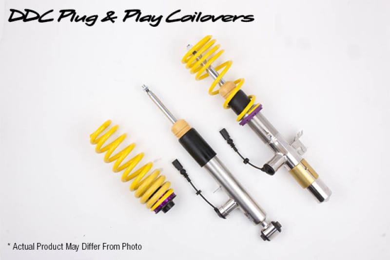 KW — Plug & Play Height Adjustable Coilovers with electronic damping control
KW DDC PLUG & PLAY COILOVER KIT - 39080055