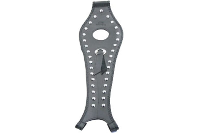 Mustang Motorcycle — Mustang 04-21 Harley Sportster Tank Bib w/Studs - Black